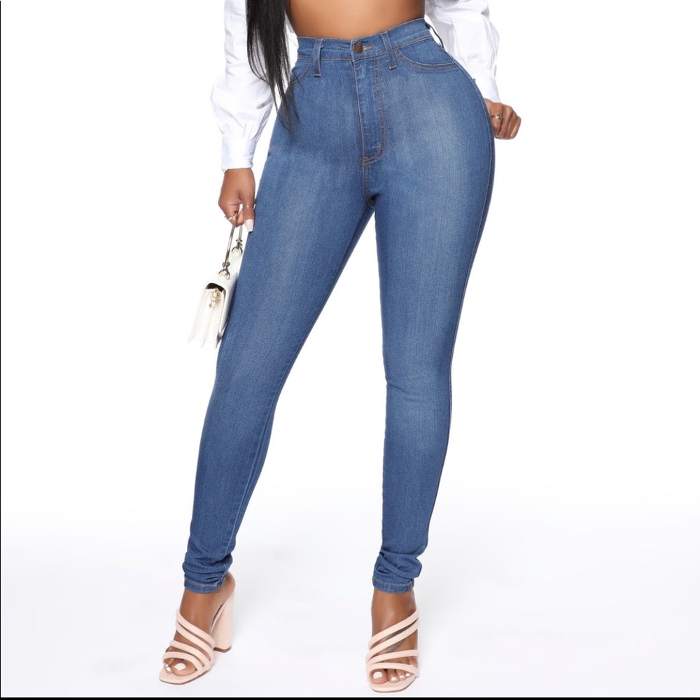 Classic High Waisted Fashion Nova Skinny Jeans